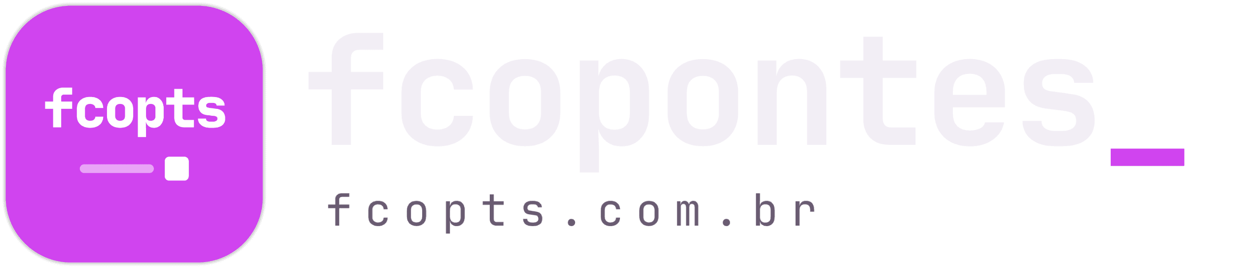 FCOPTS — Francisco Pontes